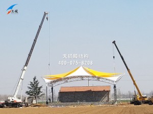 泰安長興農業發展有限公司膜結構看臺